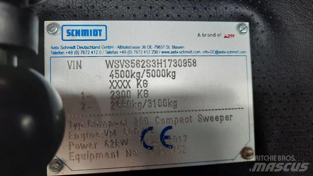 Schmidt Swingo 200 Sopmaskiner