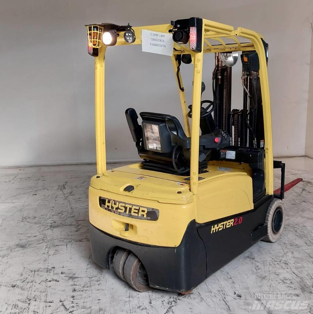 Hyster J2.0XNT Elmotviktstruckar