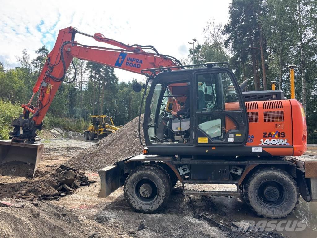 Hitachi ZX 140 W-6 Hjulgrävare