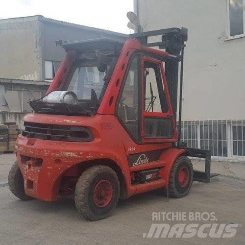 Linde H70T Gasolmotviktstruckar