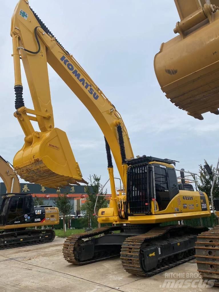 Komatsu PC350 Bandgrävare