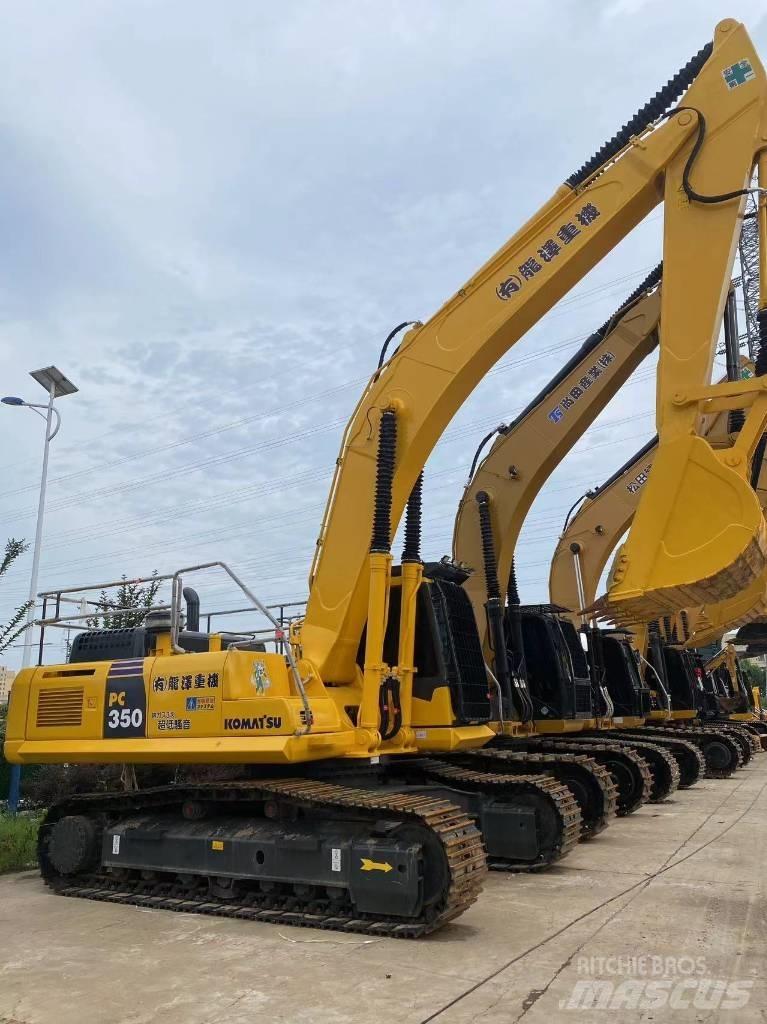Komatsu PC350 Bandgrävare