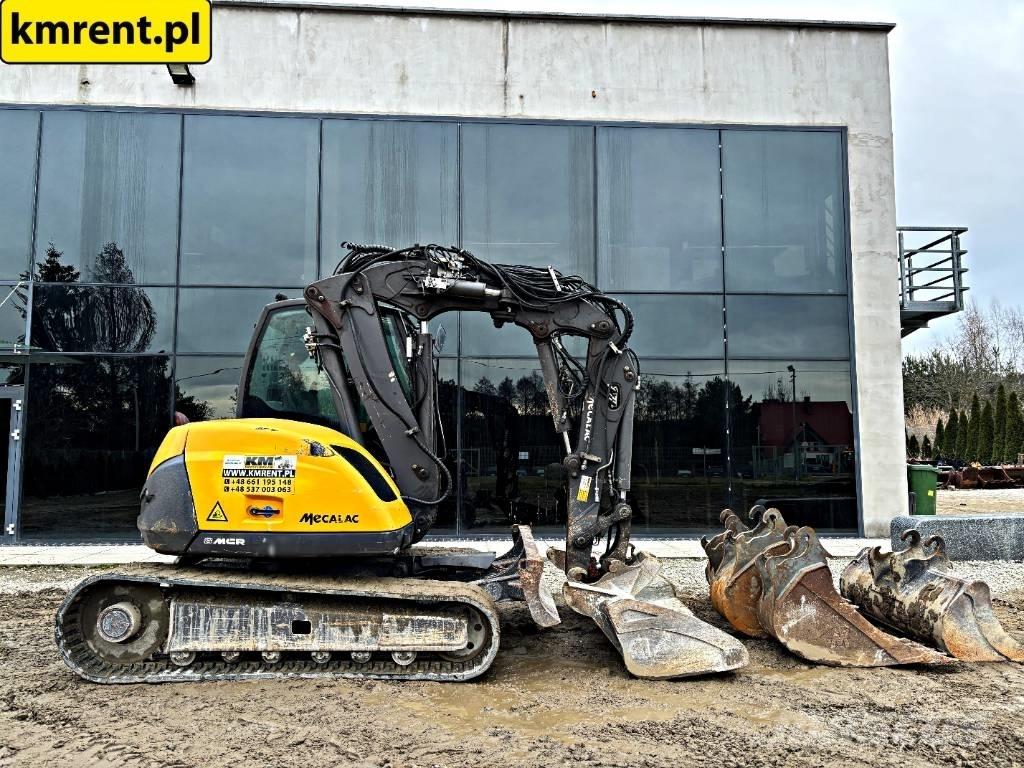 Mecalac 8 M CR Midigrävmaskiner 7t - 12t
