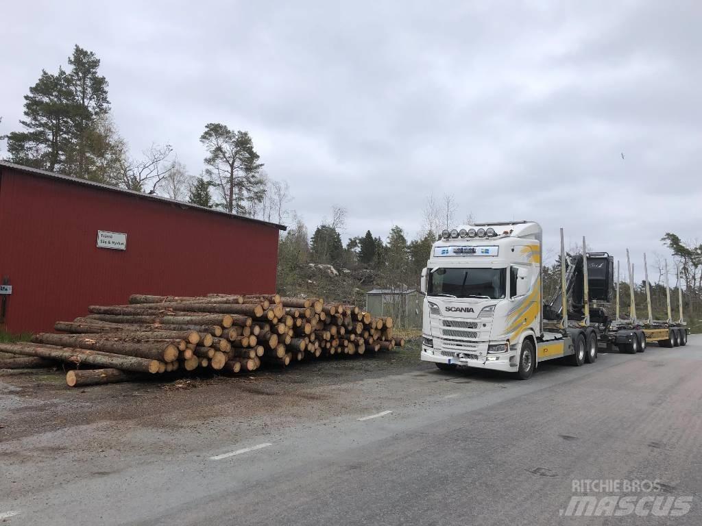 Scania R 650 Timmerbilar