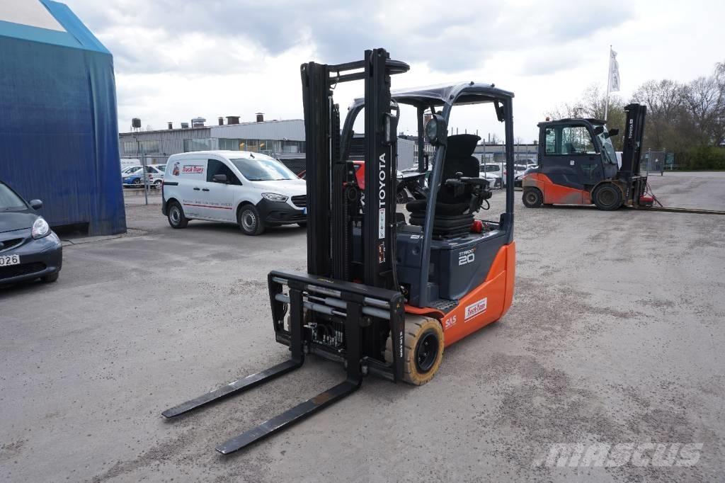 Toyota 8FBE20T Elmotviktstruckar