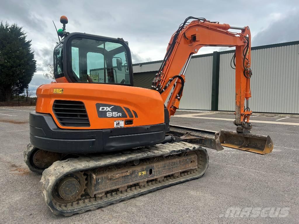 Doosan DX 85 R-3 Midigrävmaskiner 7t - 12t