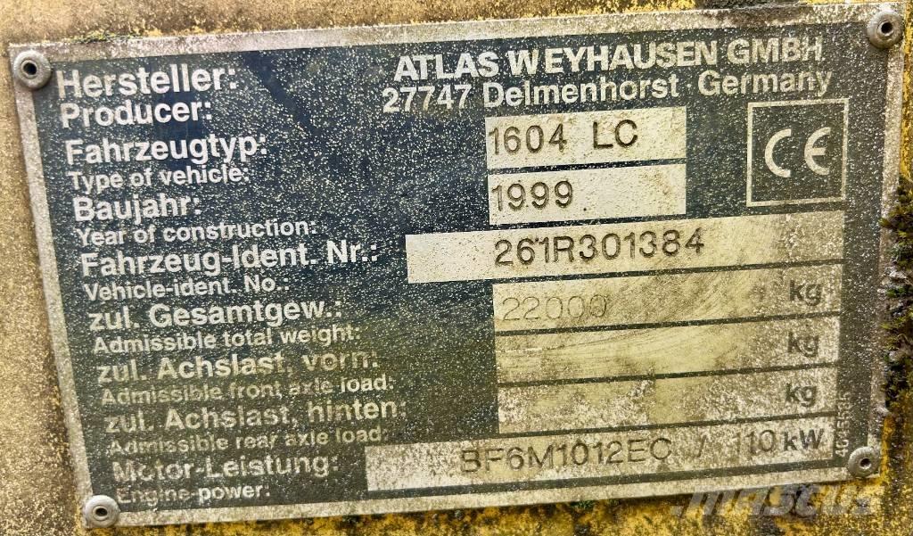 Atlas 1604 LC Bandgrävare