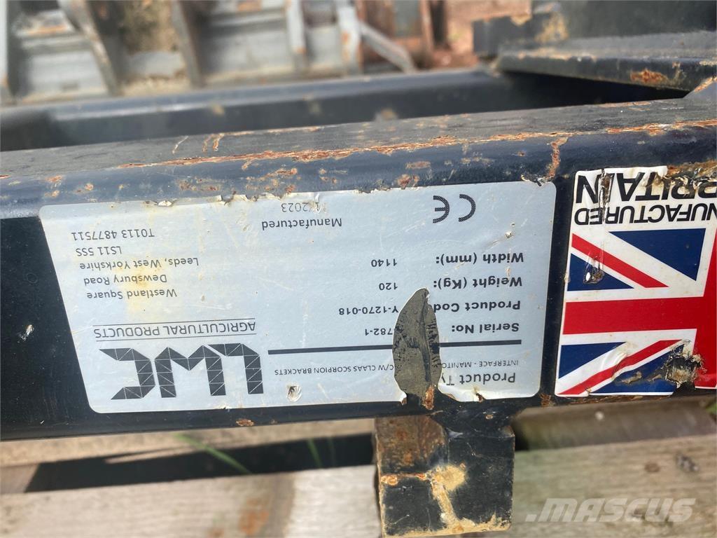  ADAPTOR PLATE Redskapsbärare för lantbruk