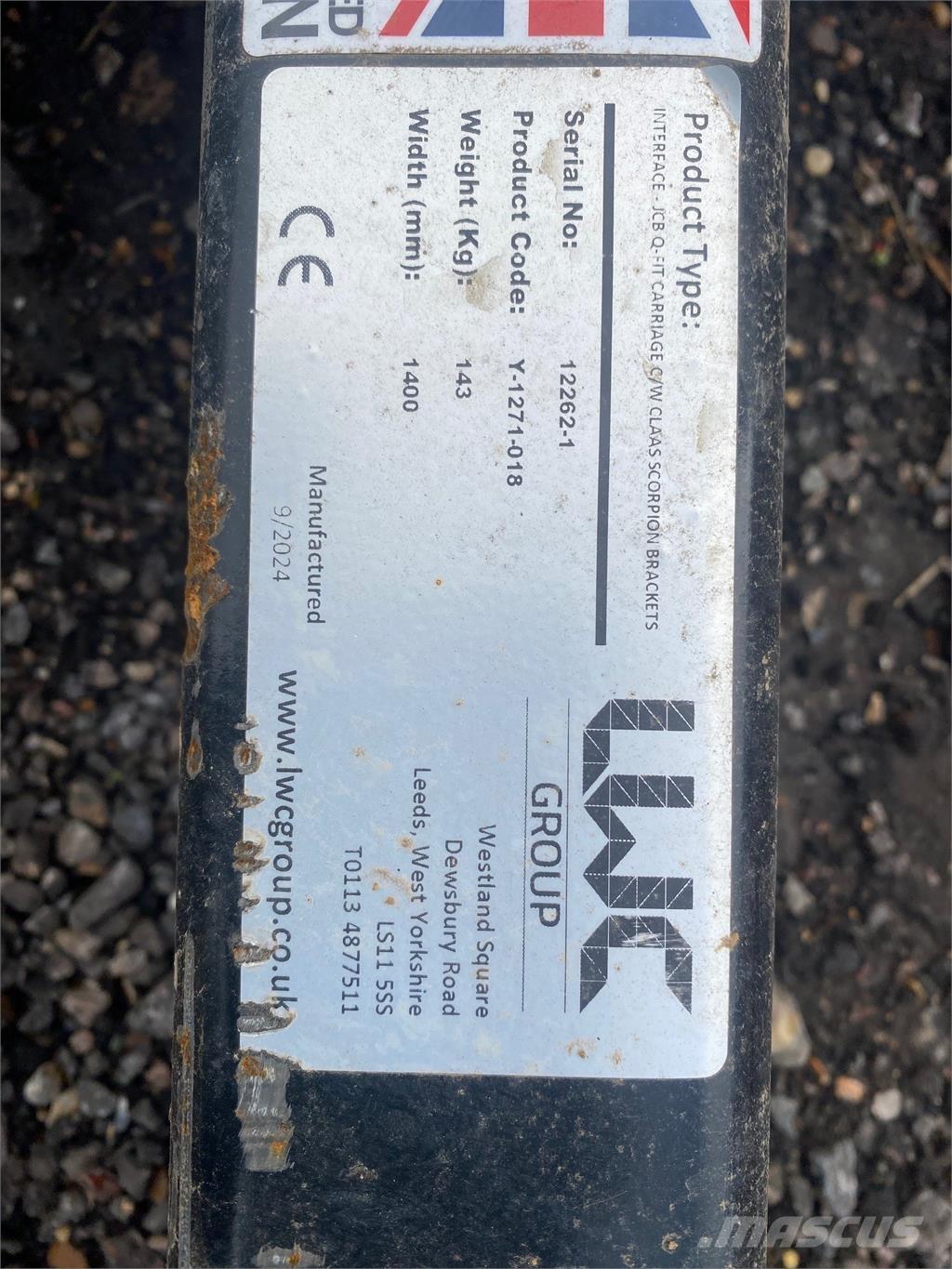  ADAPTOR PLATE Redskapsbärare för lantbruk