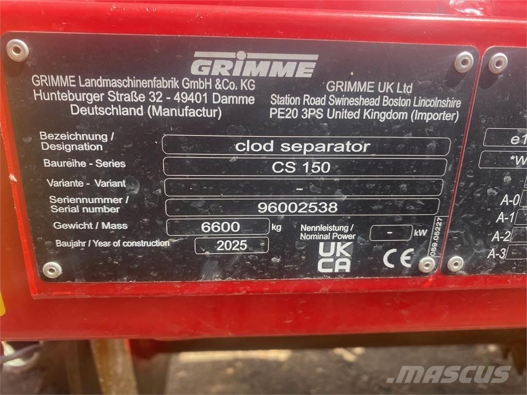 Grimme CS150XL Lantbruk - Övrigt