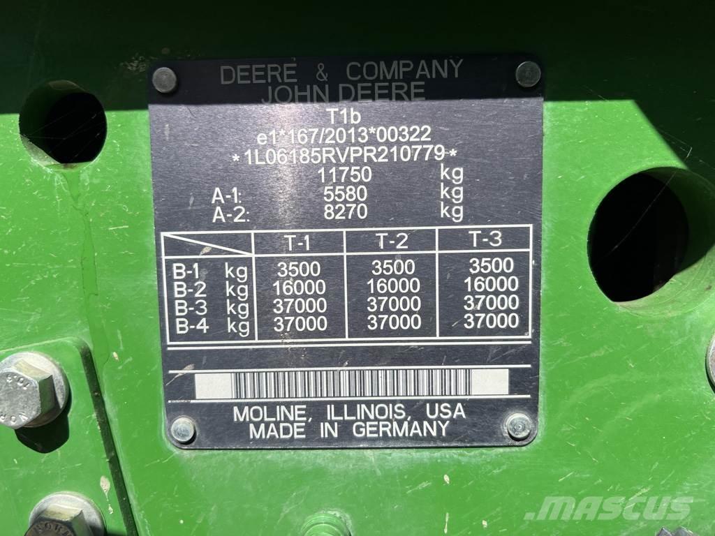 John Deere 6R185 Traktorer