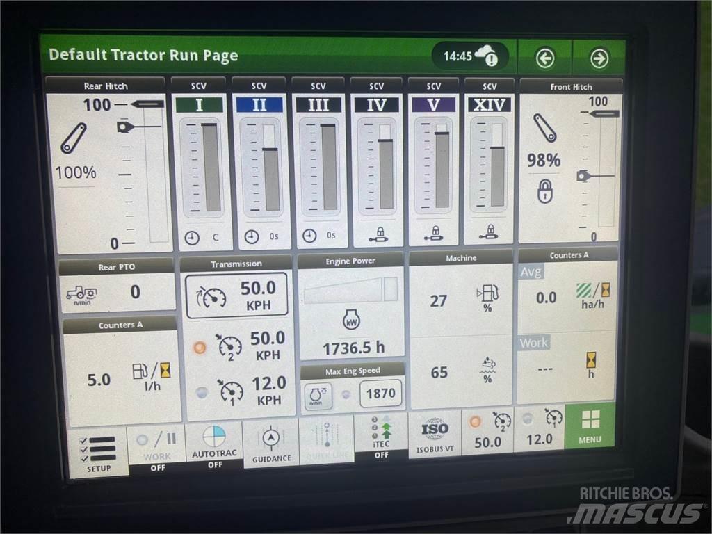 John Deere 7R330 Lantbruk - Övrigt