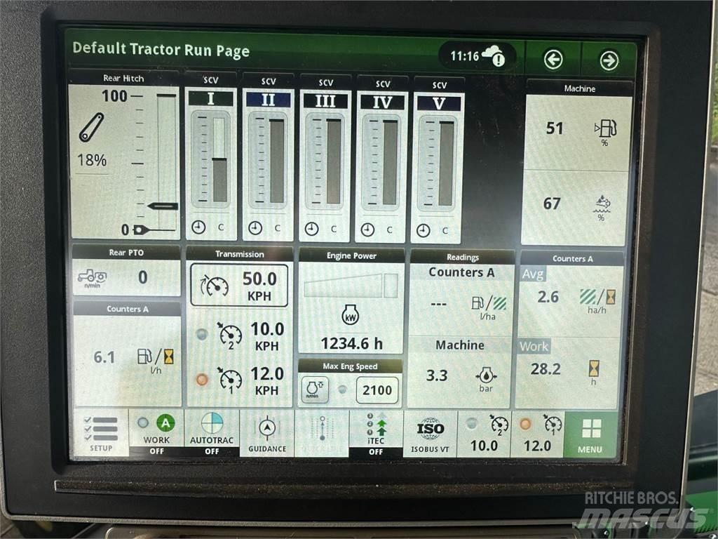 John Deere 8R370 Lantbruk - Övrigt