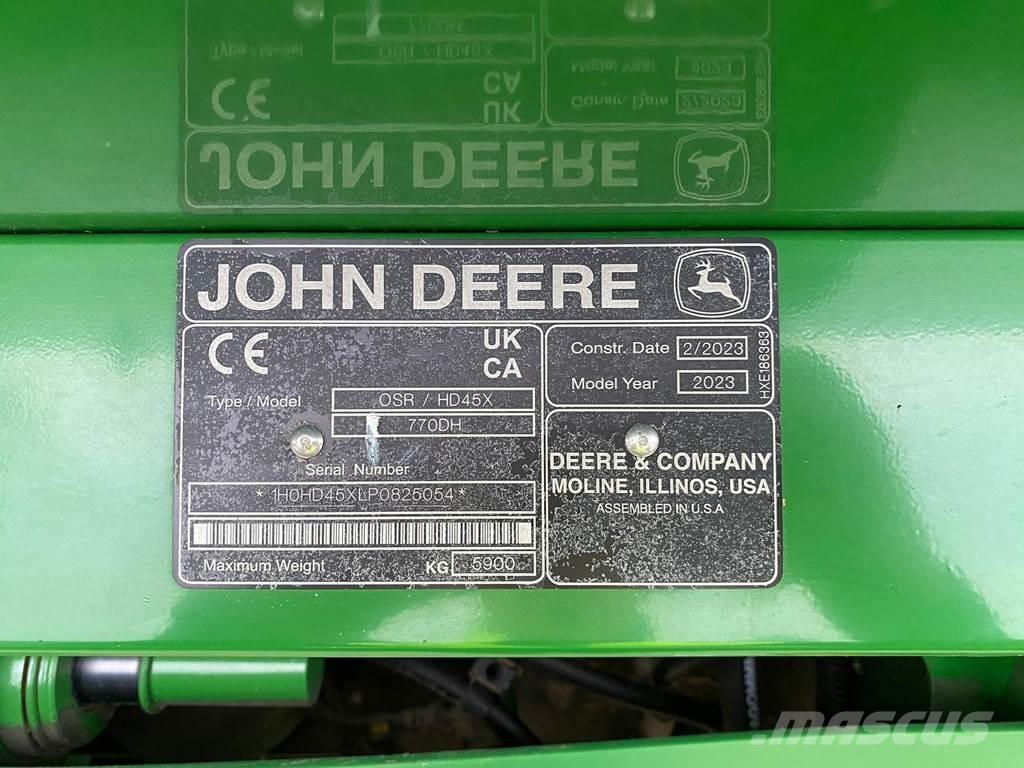 John Deere HDX45 Skördetröskor