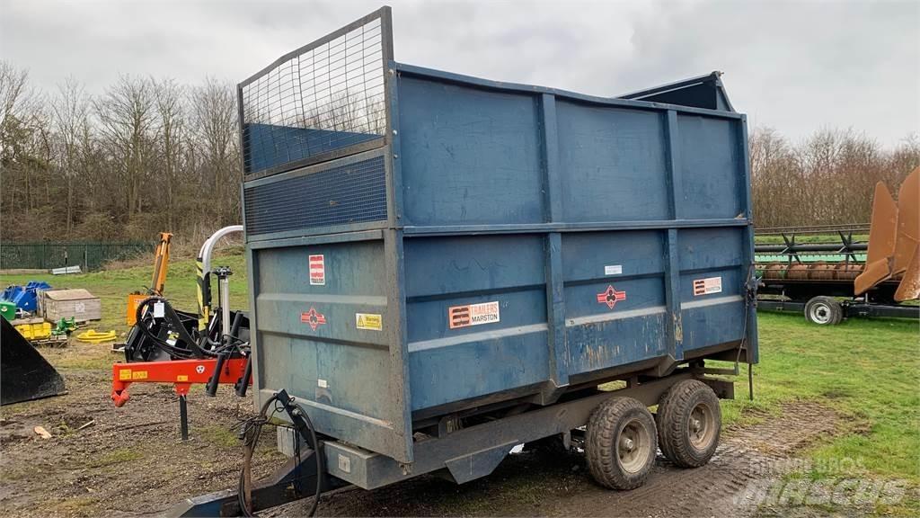Marston 8TON Fast- och kletgödselspridare