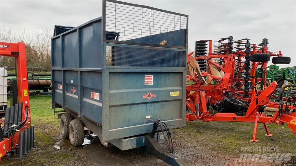 Marston 8TON Fast- och kletgödselspridare