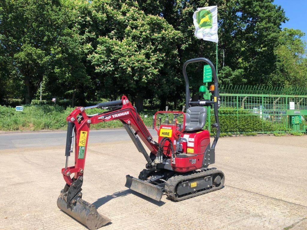 Yanmar SV08-1C Midigrävmaskiner 7t - 12t