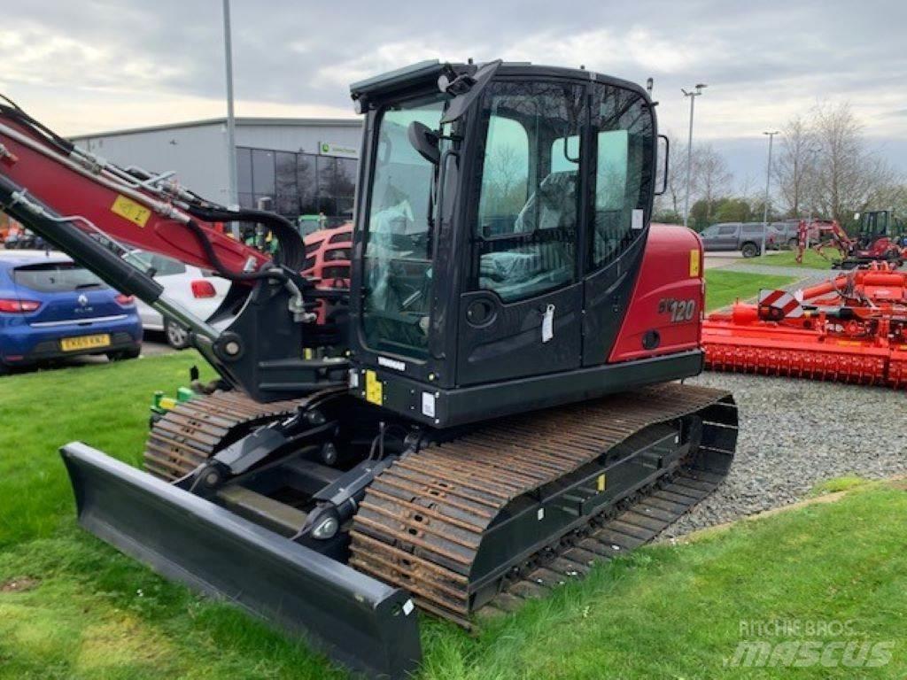 Yanmar SV120 Midigrävmaskiner 7t - 12t