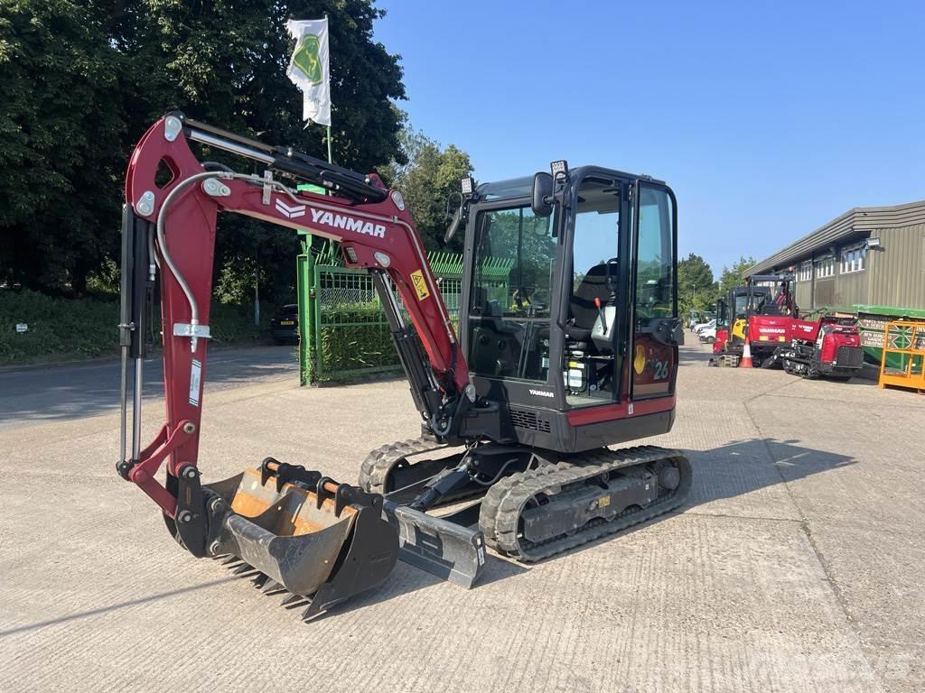 Yanmar SV26 Midigrävmaskiner 7t - 12t