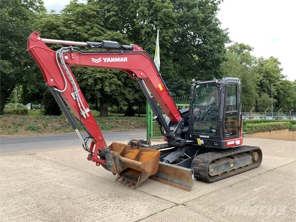 Yanmar SV86-7 Midigrävmaskiner 7t - 12t
