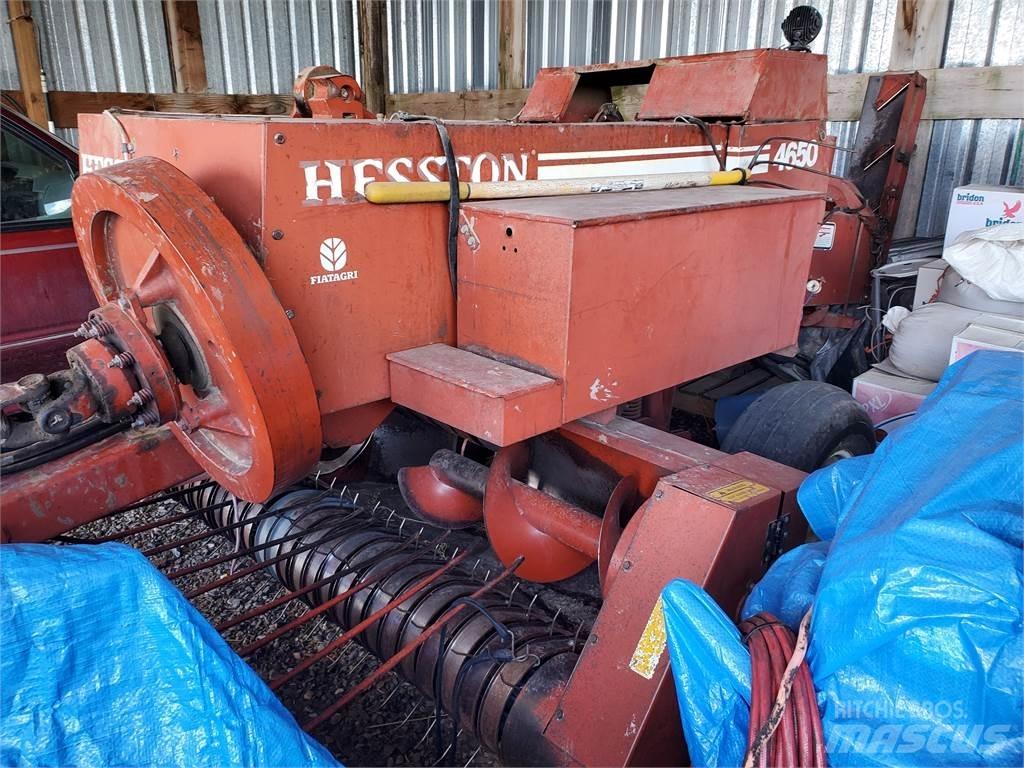 Hesston 4650 Rundbalspressar