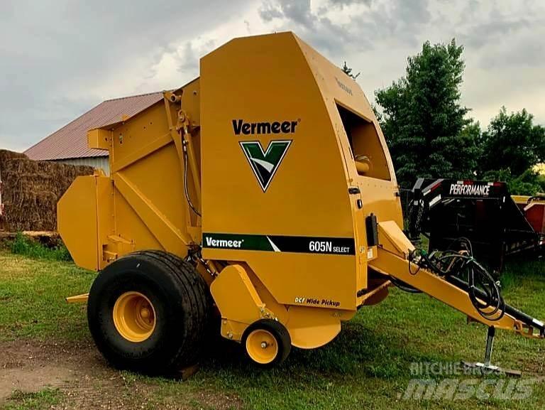 Vermeer 605N Rundbalspressar