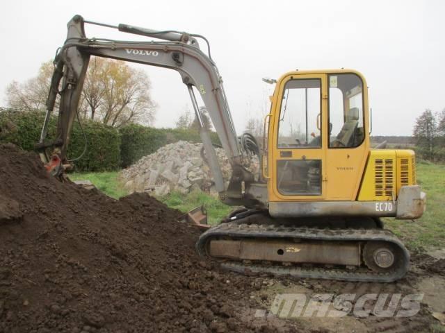 Volvo EC 70  ECR 88 Midigrävmaskiner 7t - 12t