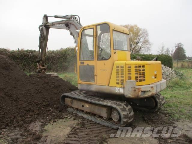 Volvo EC 70  ECR 88 Midigrävmaskiner 7t - 12t