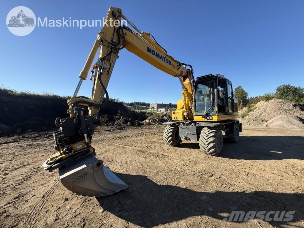 Komatsu PW 160 Hjulgrävare