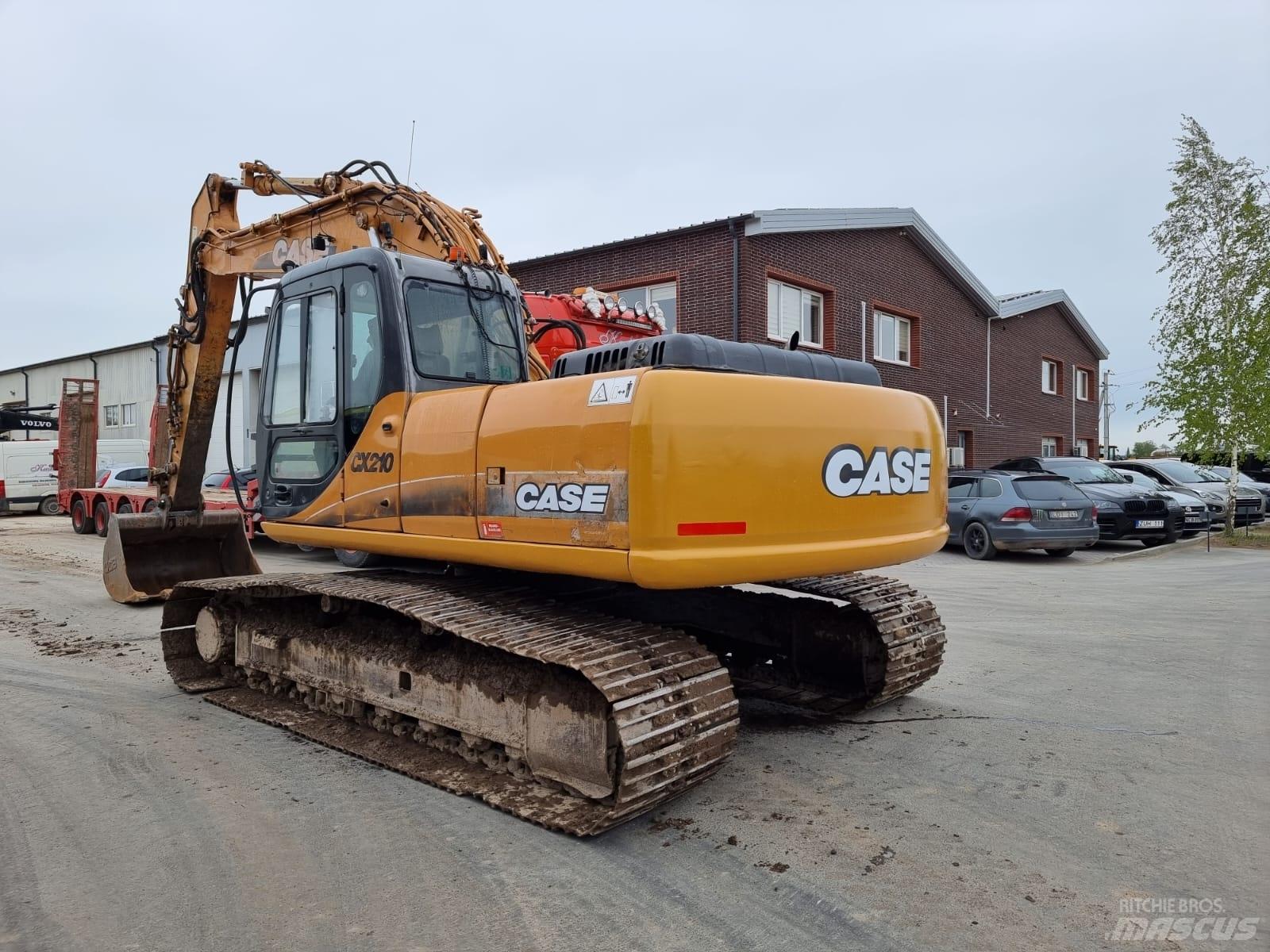 CASE CX 210 LC Bandgrävare