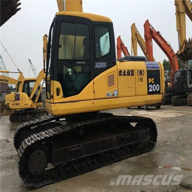 Komatsu pc200-7 Bandgrävare