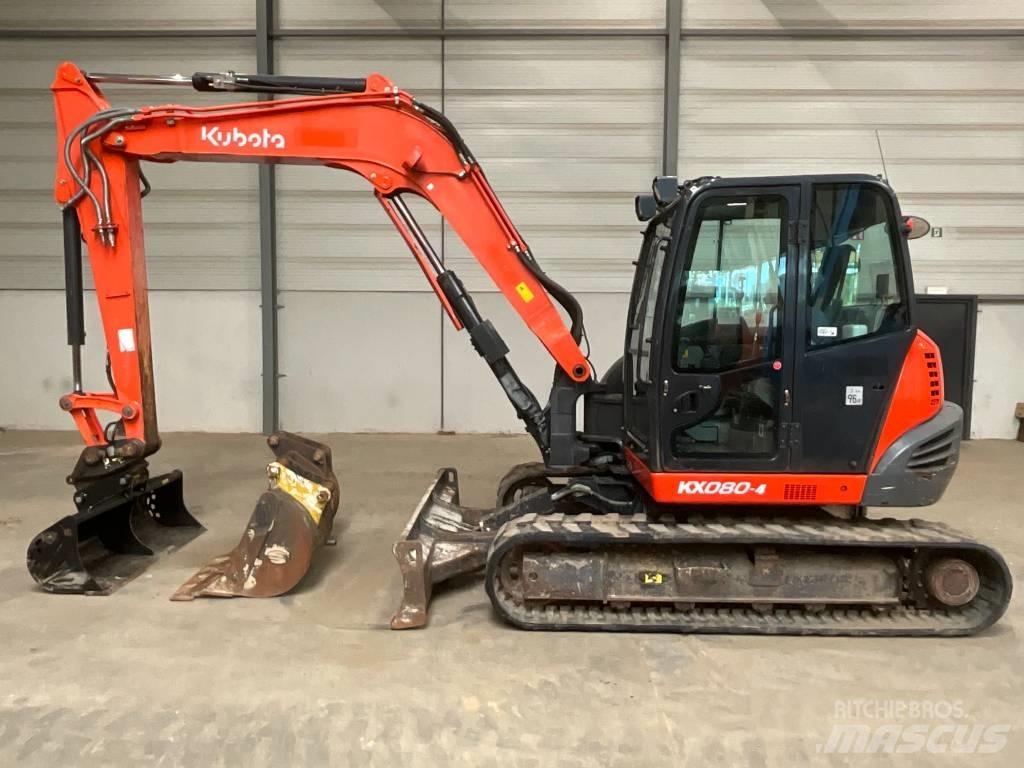 Kubota KX 080-4 Midigrävmaskiner 7t - 12t