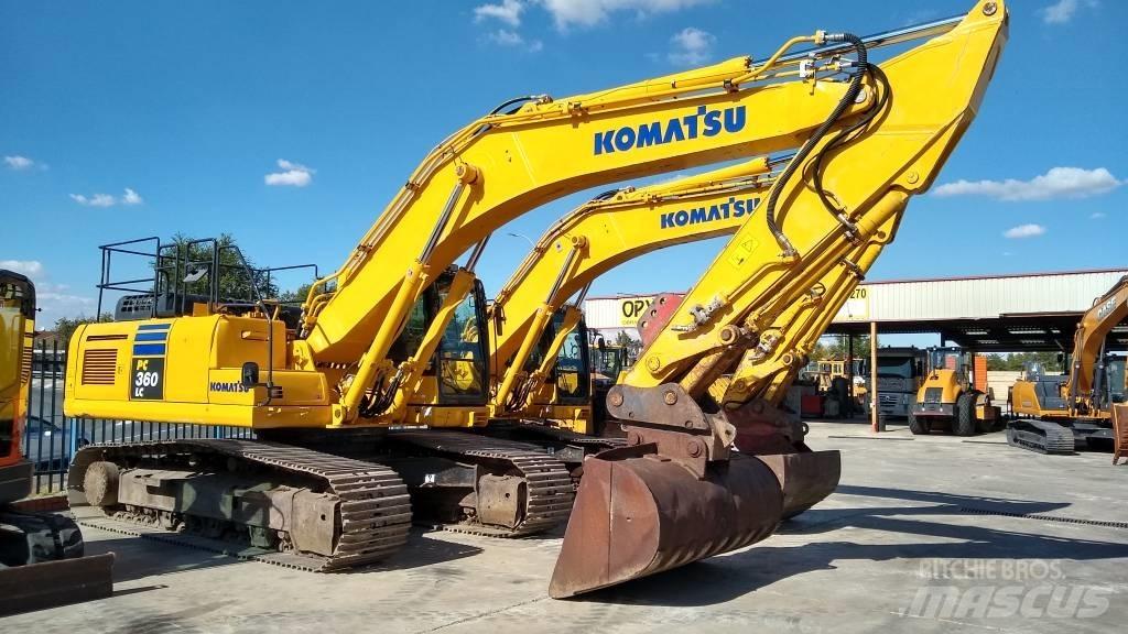 Komatsu PC360LC-10 Bandgrävare