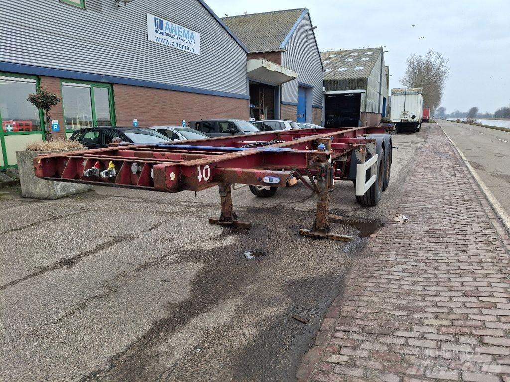 Pacton TXC 230 Containertrailer
