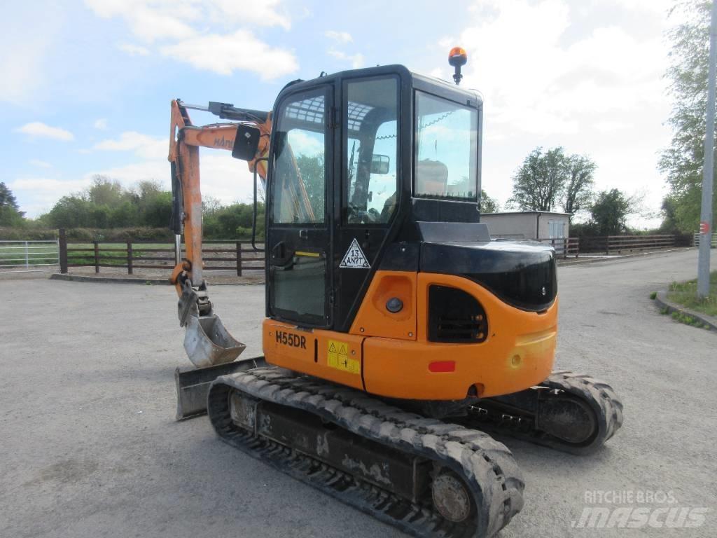 Hanix H 55 DR Minigrävare < 7t