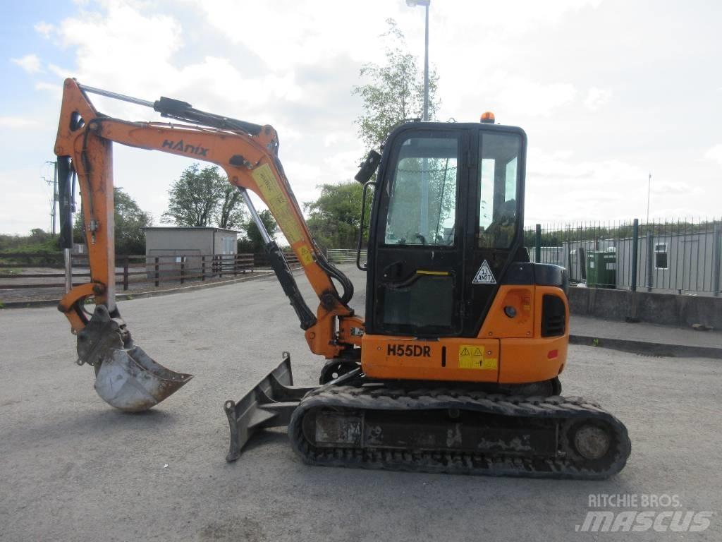 Hanix H 55 DR Minigrävare < 7t