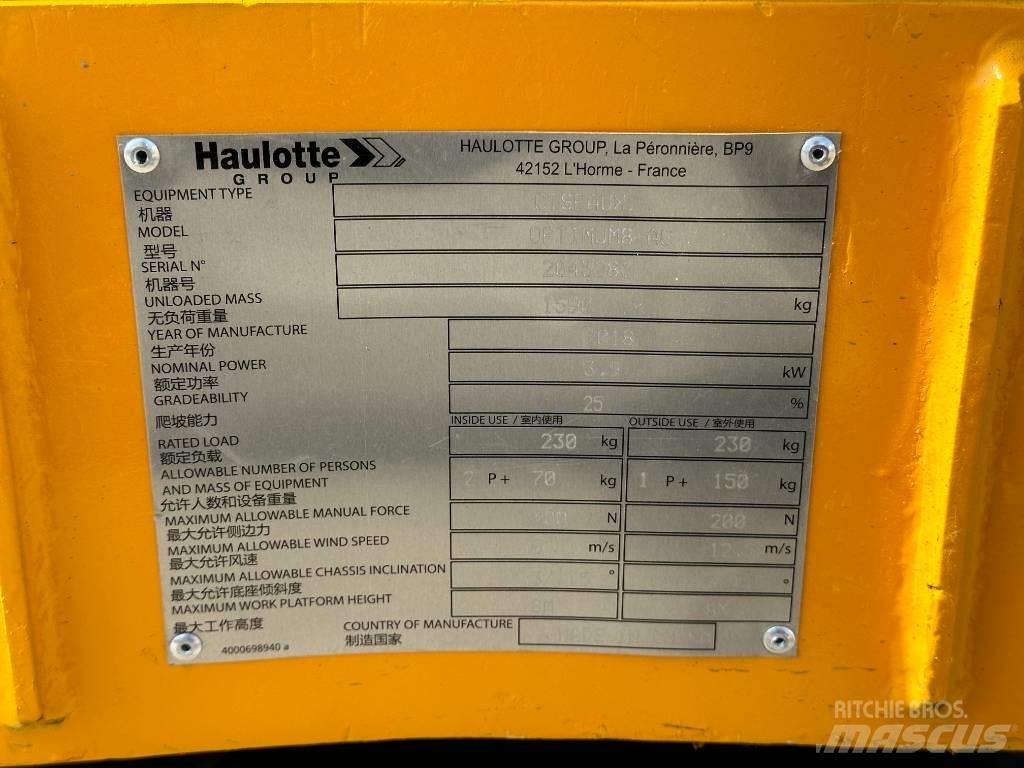Haulotte OPTIMUM 8 Saxliftar