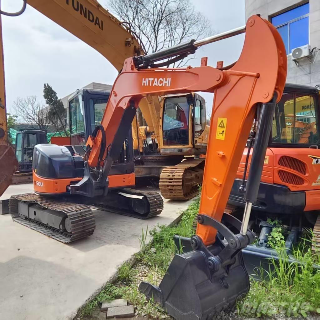 Hitachi ZX 50 U Minigrävare < 7t