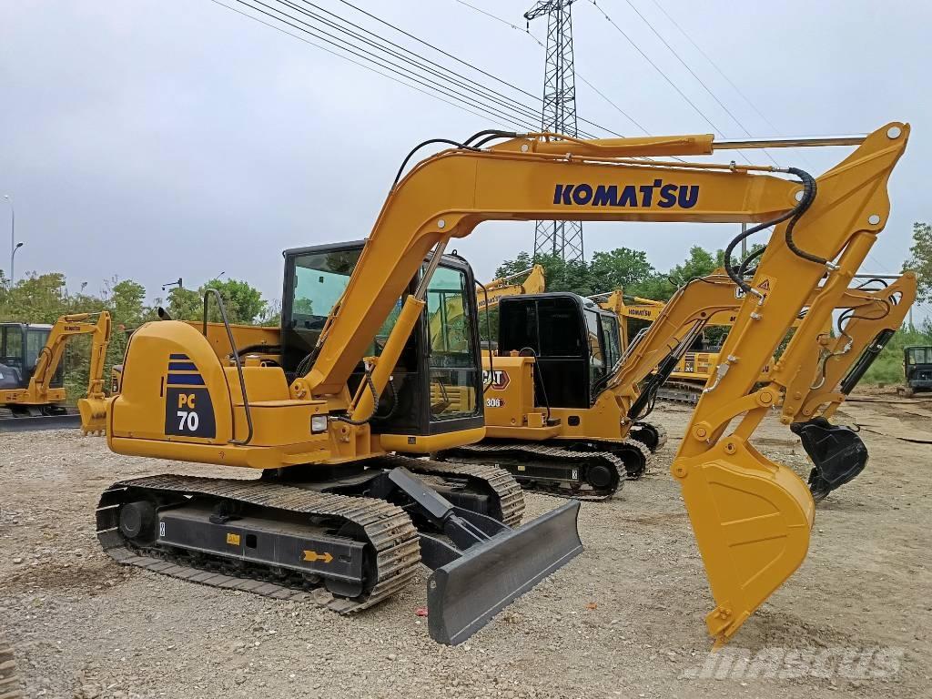 Komatsu PC 70 Midigrävmaskiner 7t - 12t