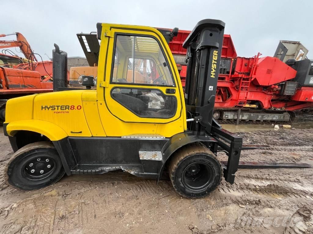 Hyster H 80 FT Dieselmotviktstruckar