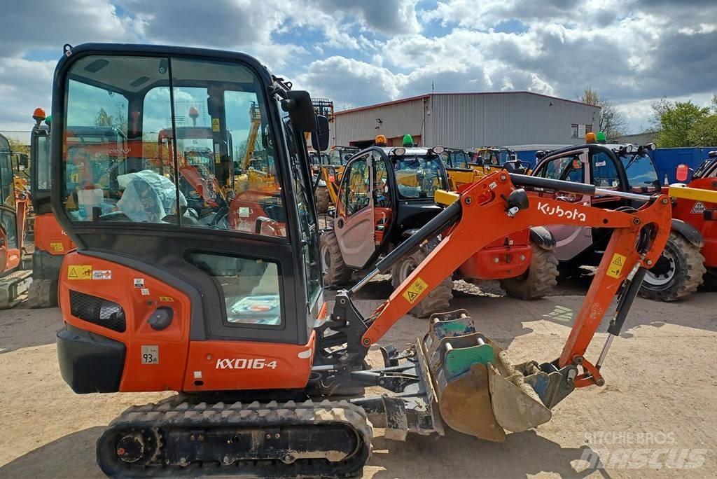 Kubota KX016-4G Minigrävare < 7t