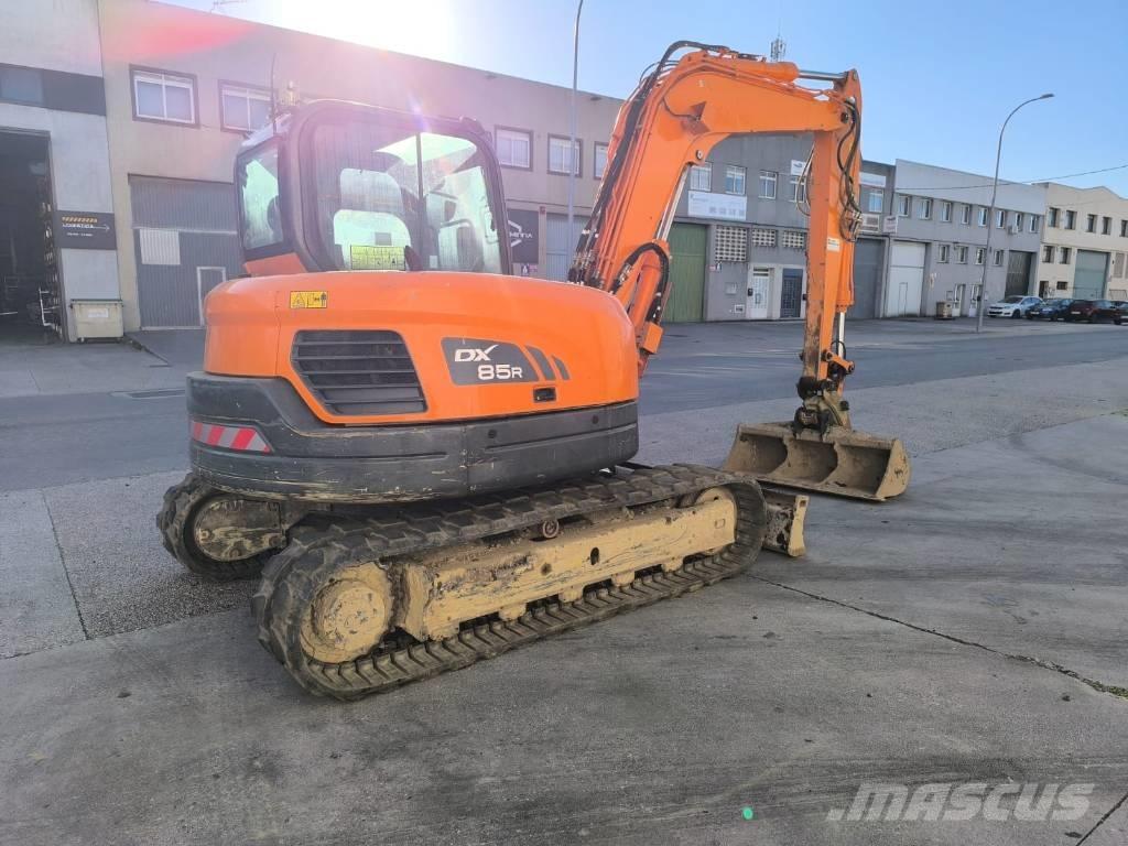 Doosan DX 85 R-3 Midigrävmaskiner 7t - 12t