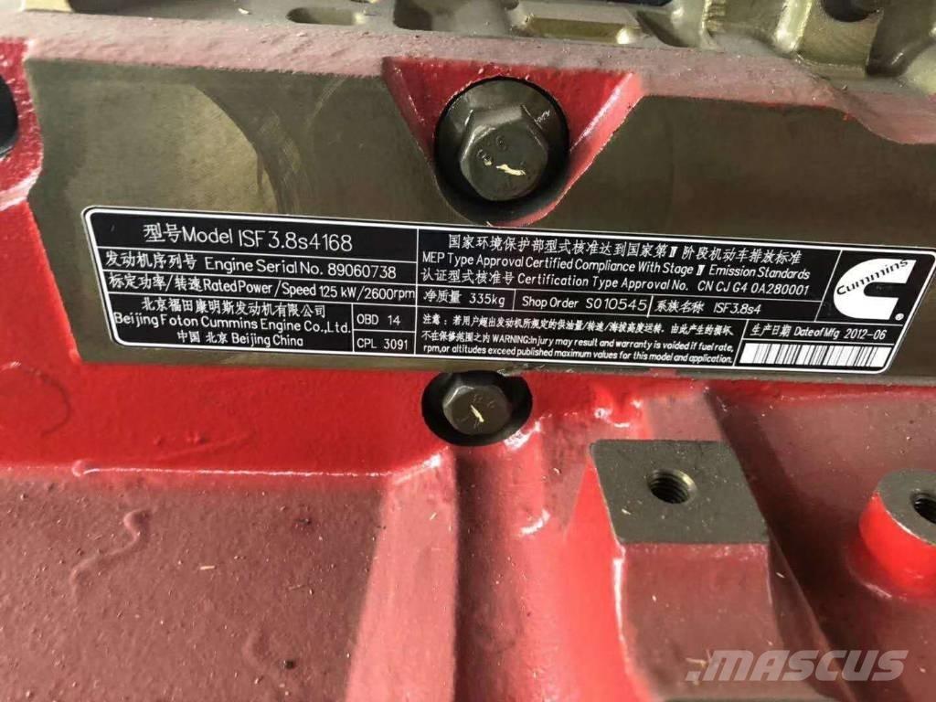 Cummins ISF3.8S4168 Motorer