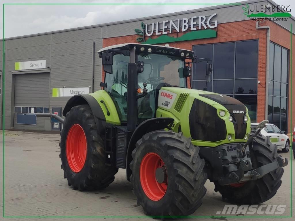 CLAAS Axion 850 Traktorer