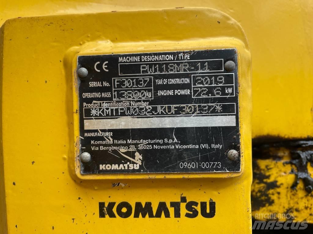 Komatsu PW 118 Hjulgrävare