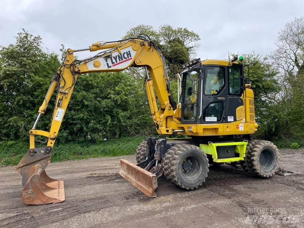 Komatsu PW 118 Hjulgrävare