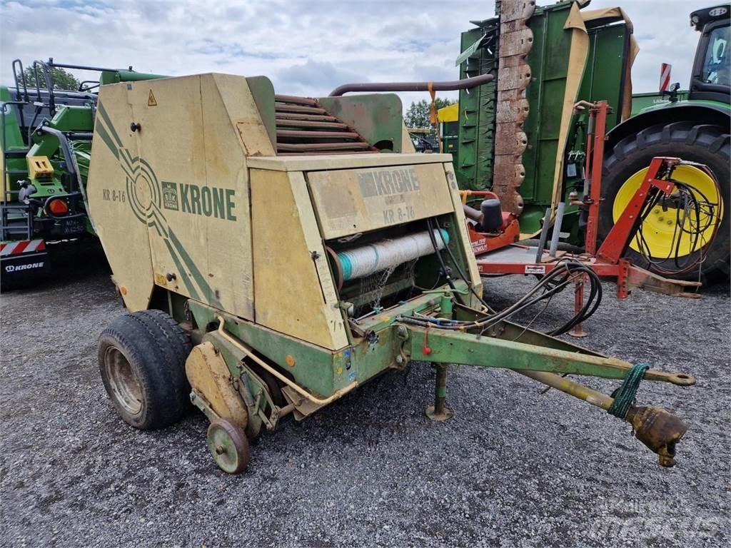 Krone KR 8-16S Rundbalspressar
