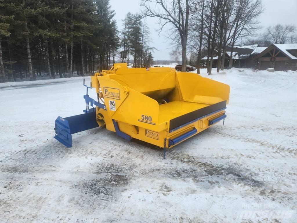  Puckett 580 Asfaltsläggningsmaskiner