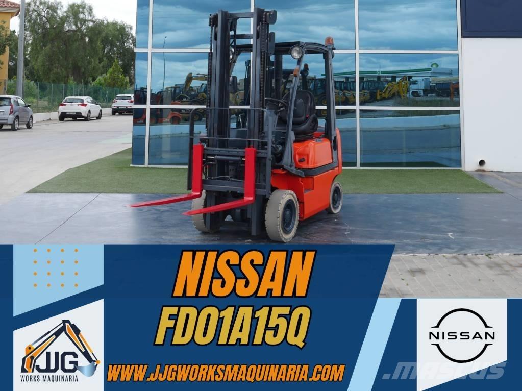 Nissan FD01 A 15 Q Dieselmotviktstruckar