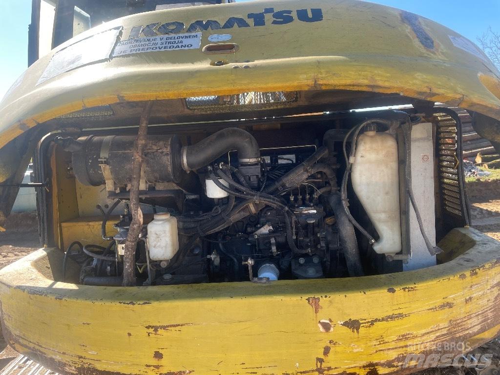 Komatsu Pc 95 r Midigrävmaskiner 7t - 12t